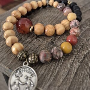 Gemini/Zodiac Handmade Braclet Set!